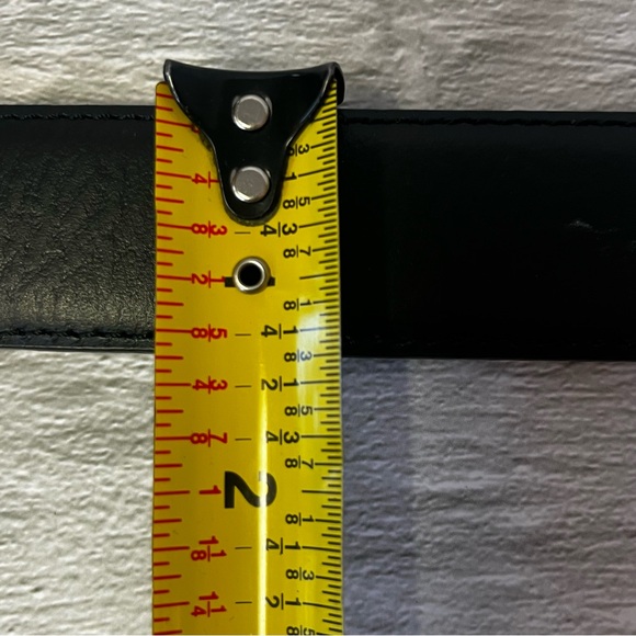 1 Black, 1 Brown Leather Belts - Set of 2 - Picture 6 of 14